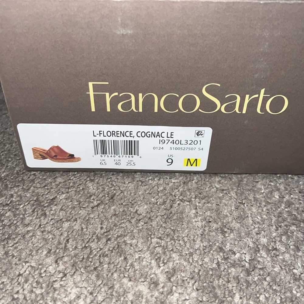 NWT! Franco Sarto heel sandals new in box! Beautiful shoes - Picture 2 of 5